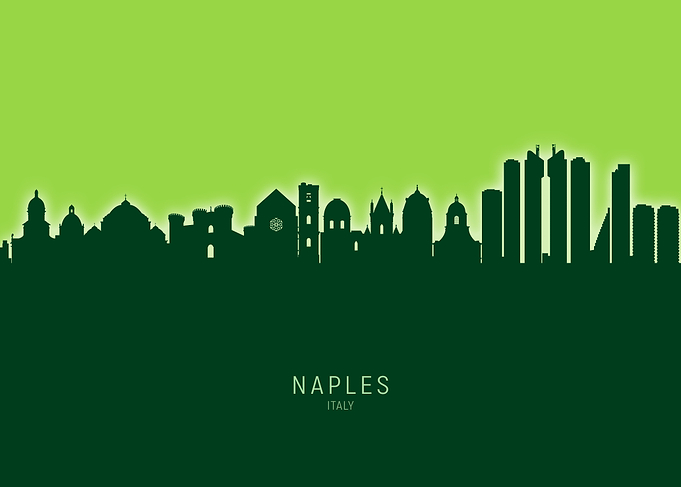Naples Skyline Italy