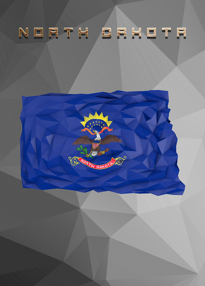 North Dakota State Map