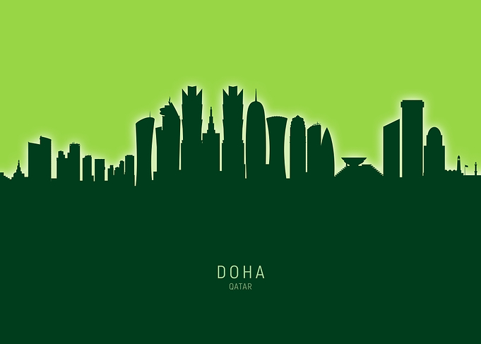 Doha Skyline Qatar