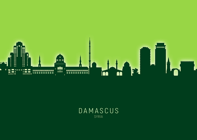 Damascus Skyline Syria