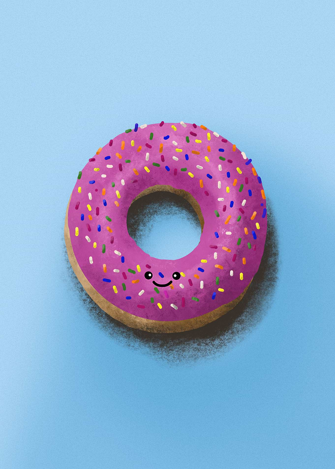 Strawberry Donut