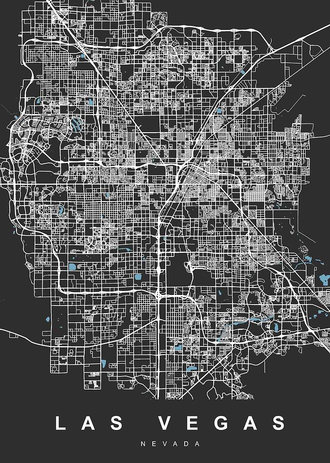 Las Vegas Map Nevada