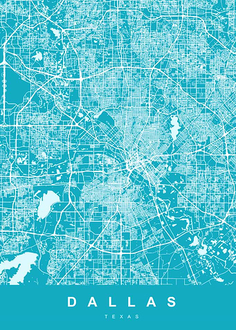 Dallas Texas Map