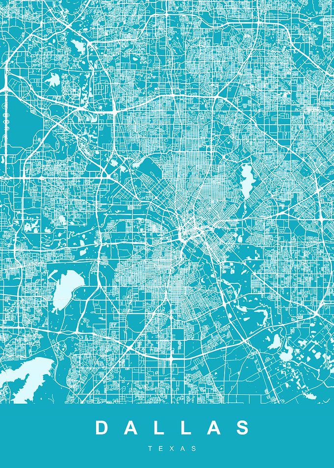 Dallas Texas Map