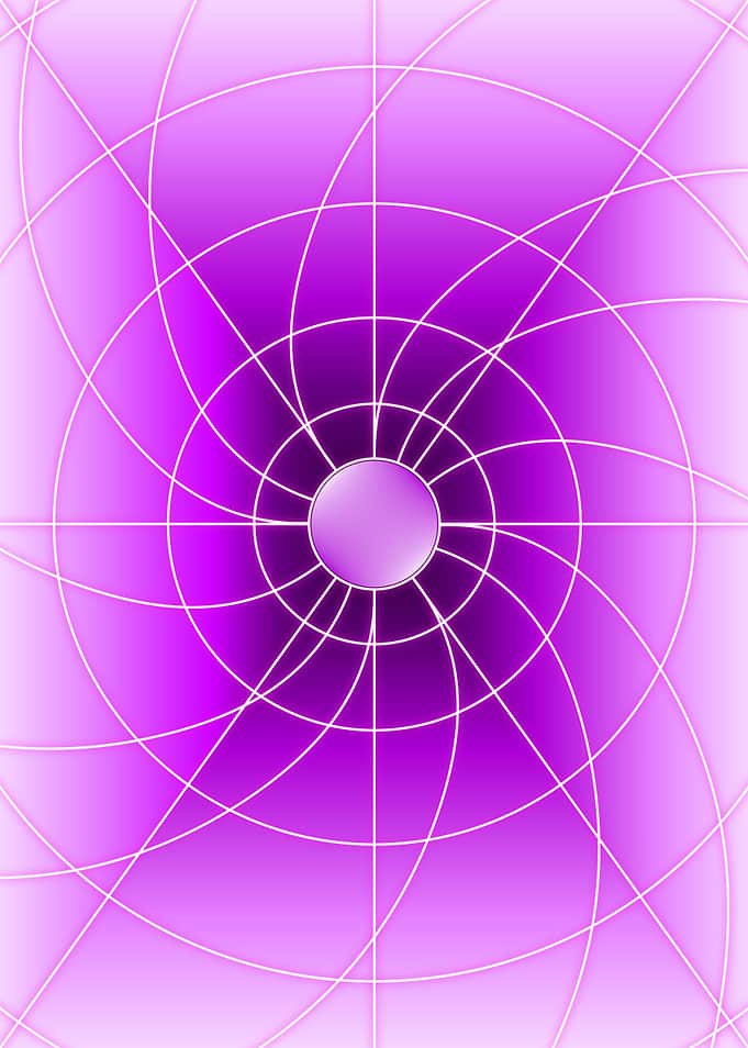 Magenta Spiral Light