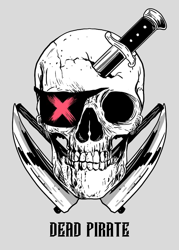 Dead Pirate Skull