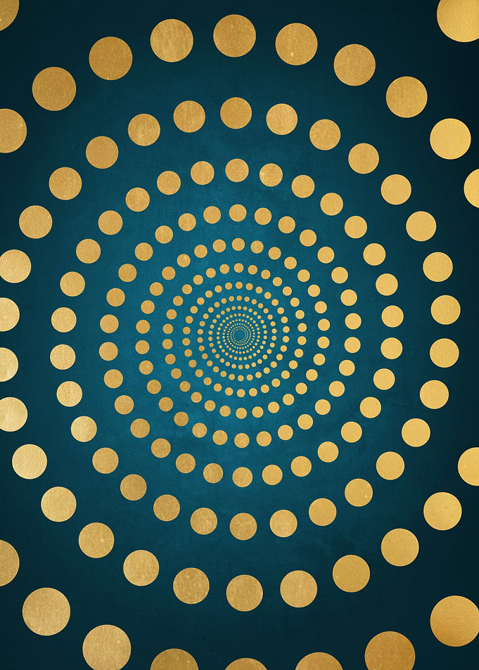 Spiral Circle Illusion