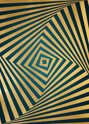 Twist Turn Square Illusion