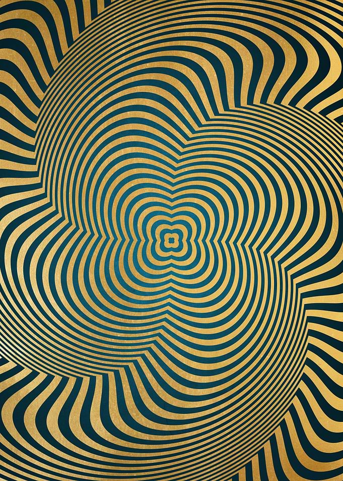 Spiral Flower Illusion