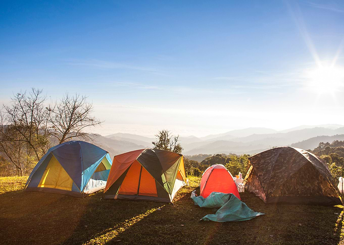Camp Night Asia Mountain T