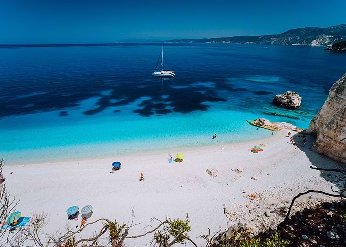 Fteri Beach Cephalonia Kef