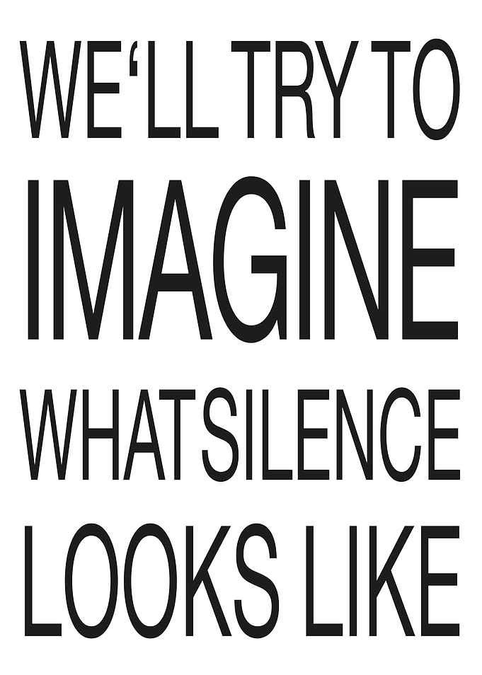 What Silence looks like