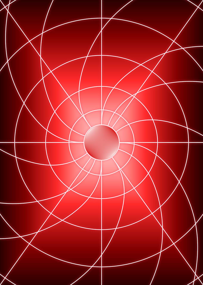 Red Spiral Dark