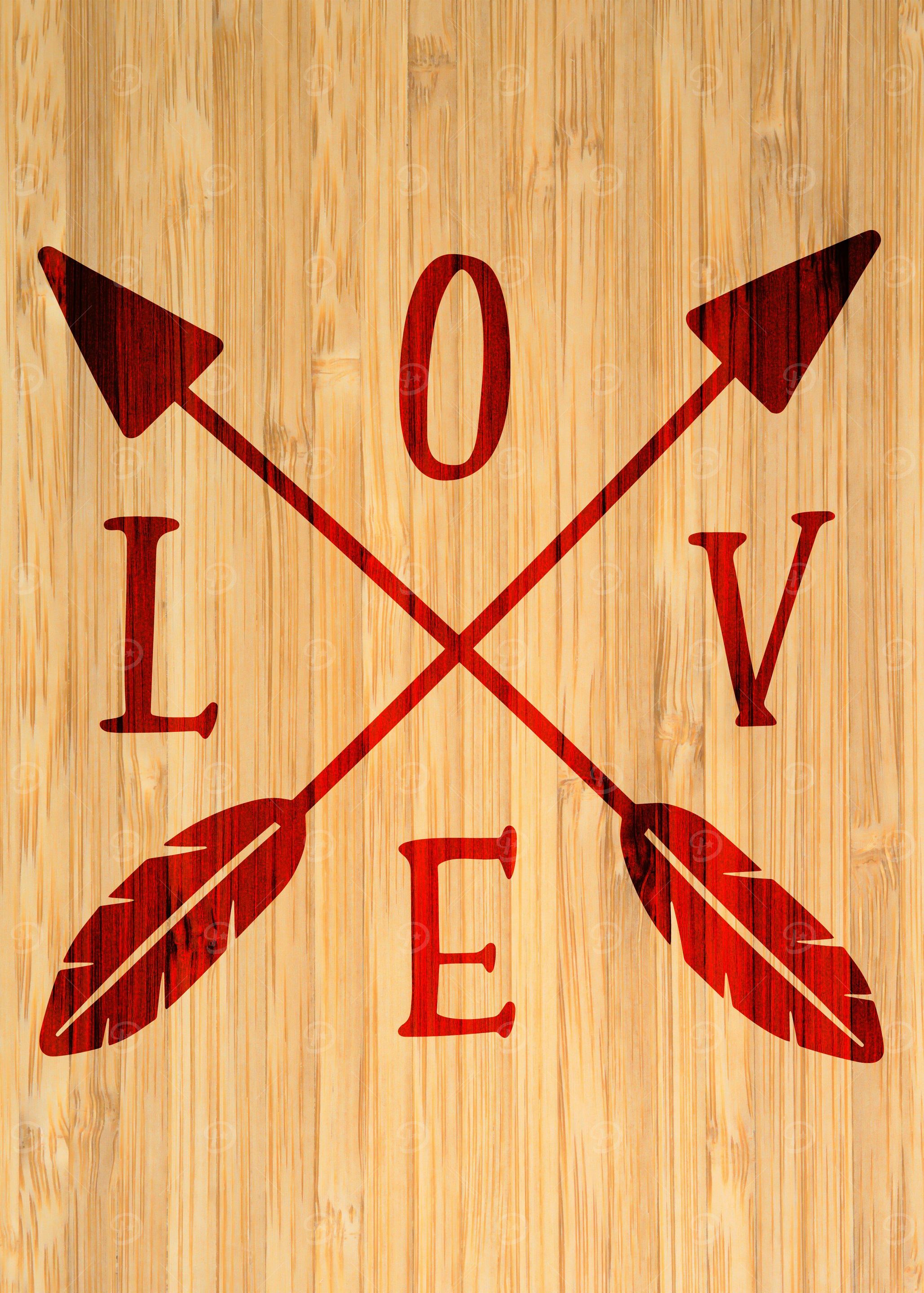 Love Arrows Bamboo