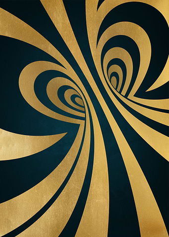 Spiral wave Illusion