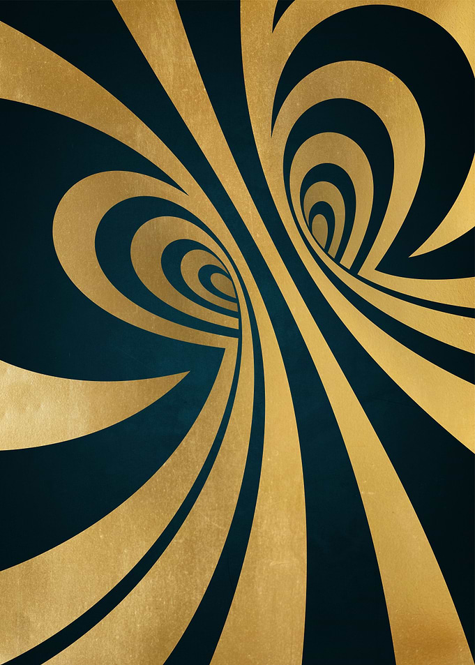 Spiral wave Illusion