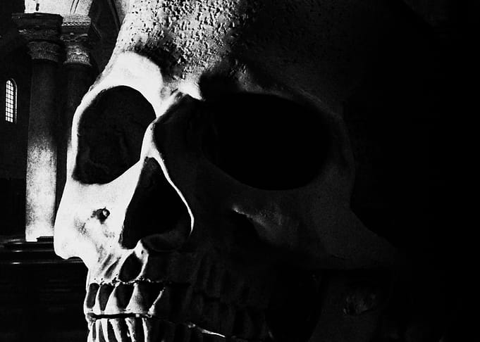 Skull church stylized cont