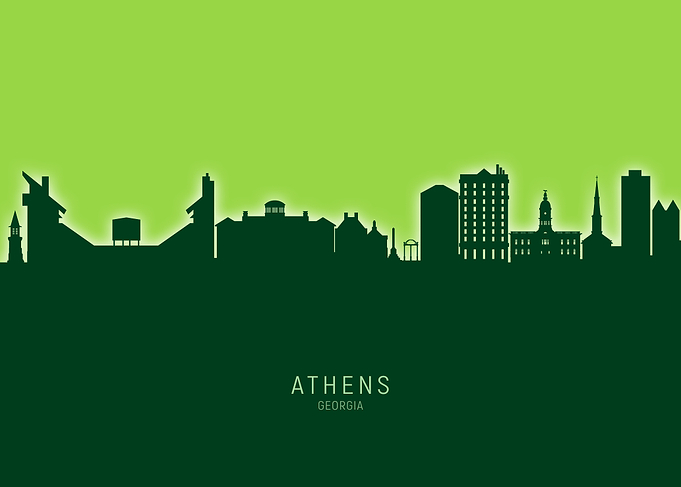 Athens Skyline Georgia