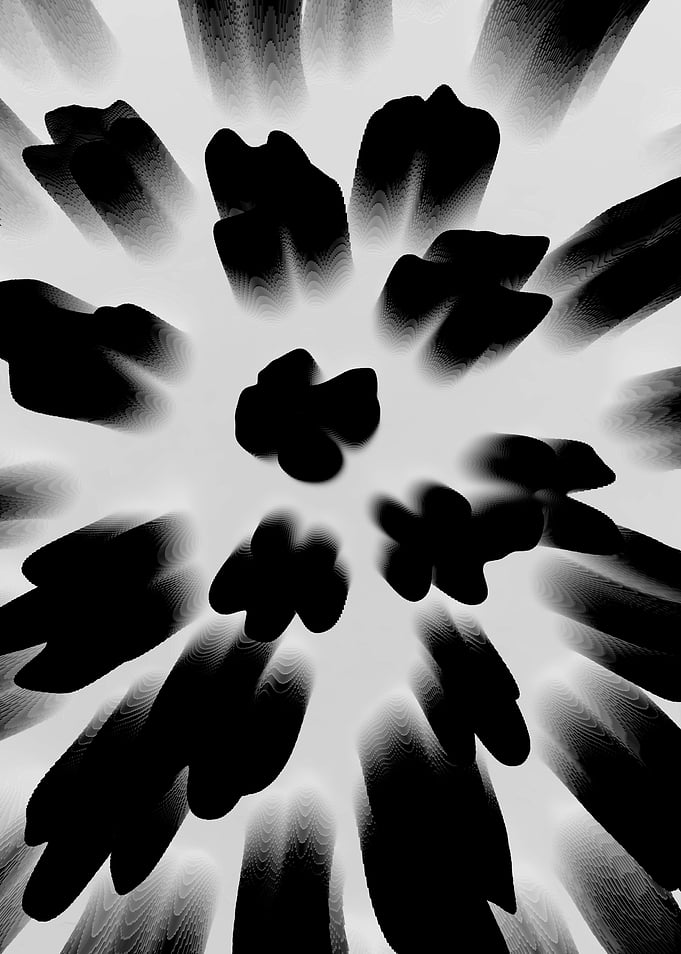 Black flowers