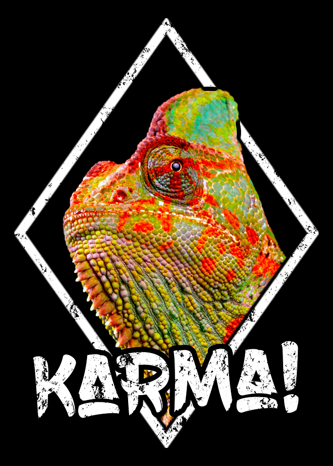 Chameleon Retro Karma