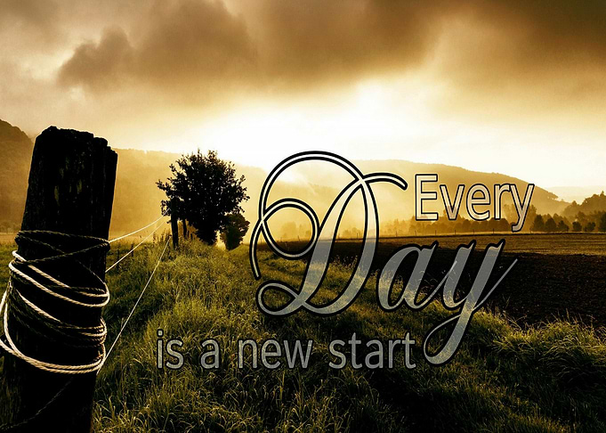 landscape motivational day