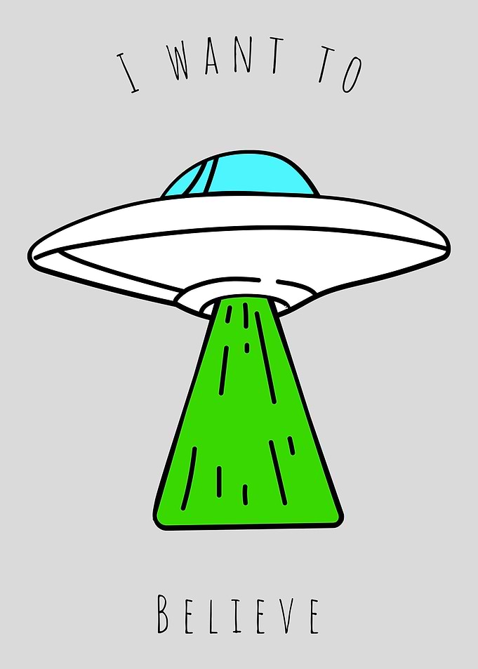 Ufo I want to believe