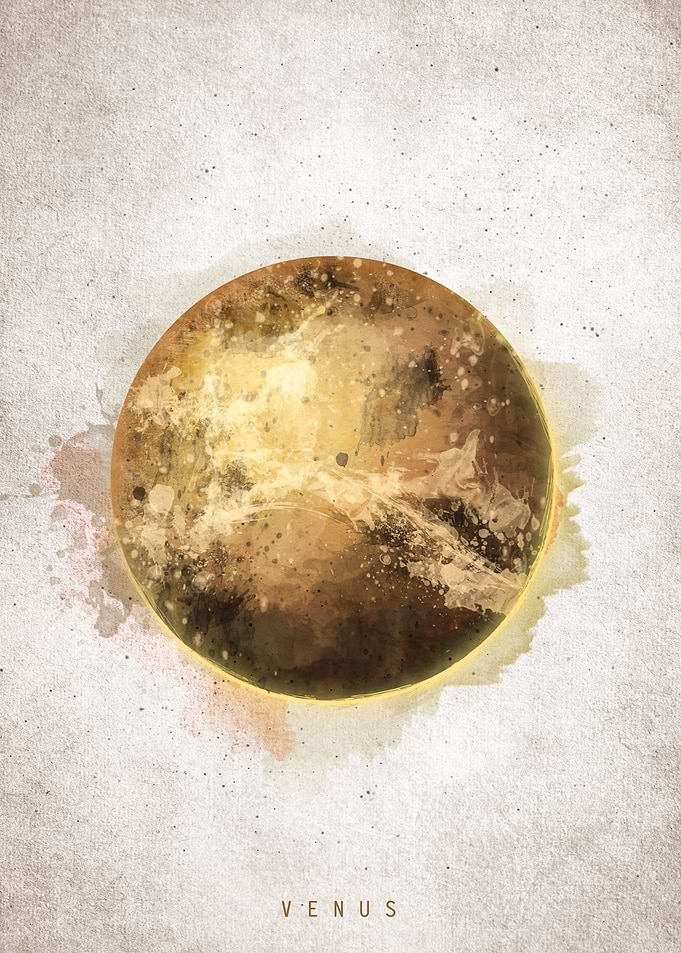 Watercolor Venus