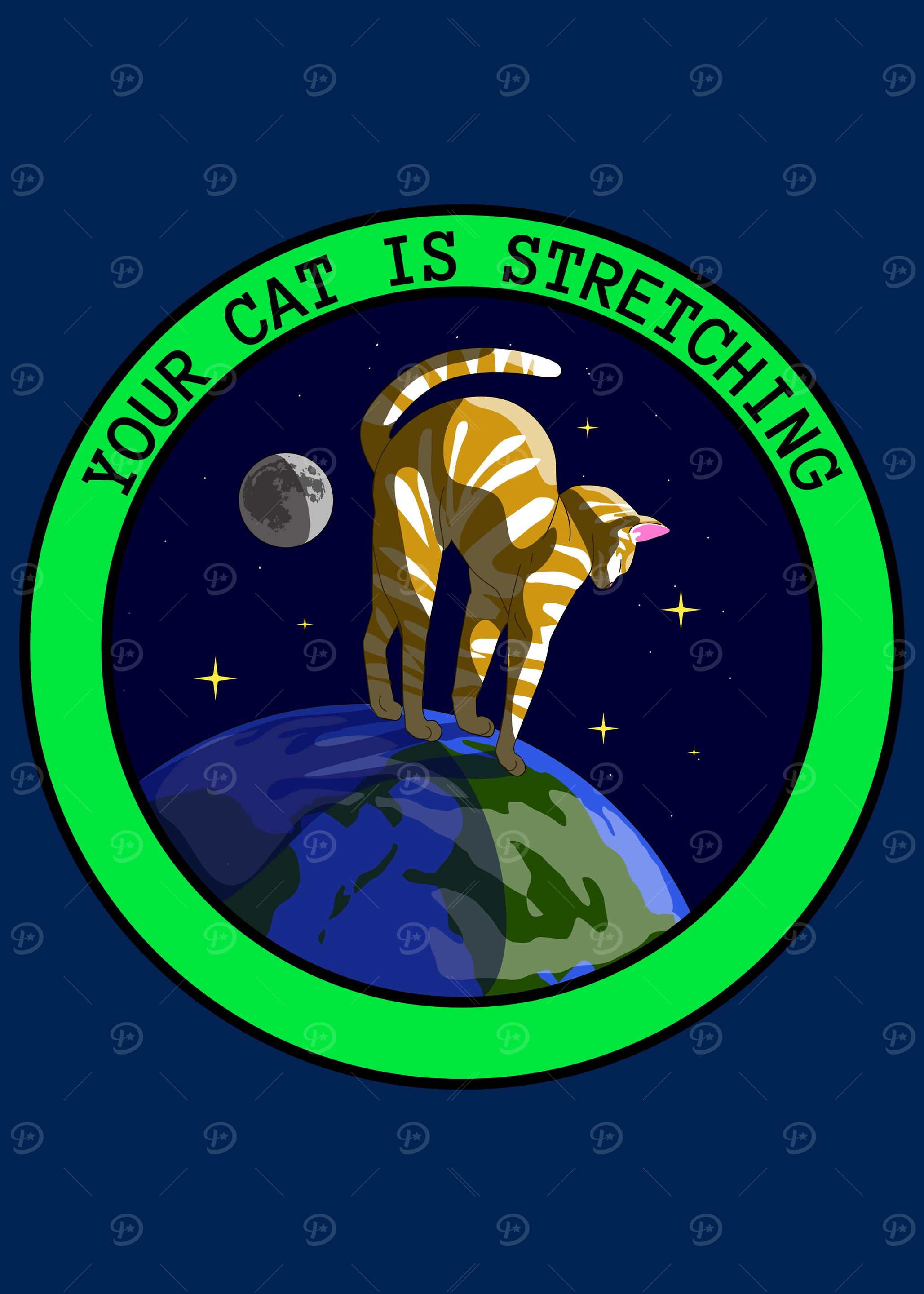 Your Cat in Space on Earth