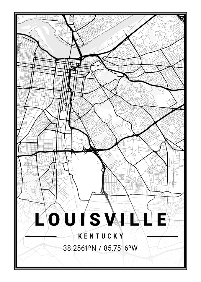 Louisville Light Map