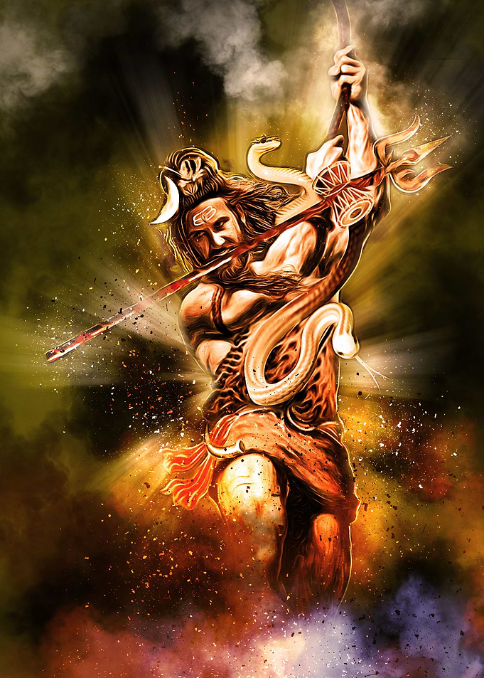 Shiva in action