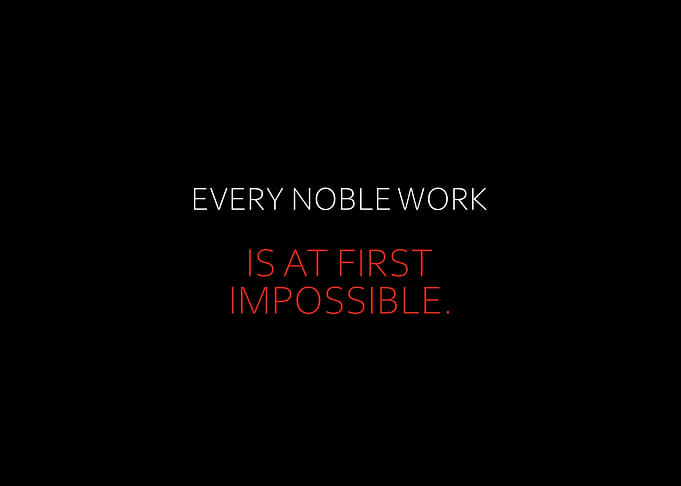 Every Noble Work