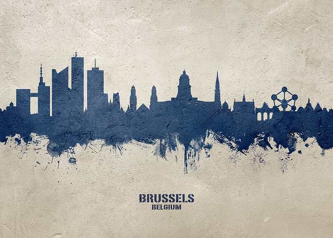 Brussels Skyline Belgium