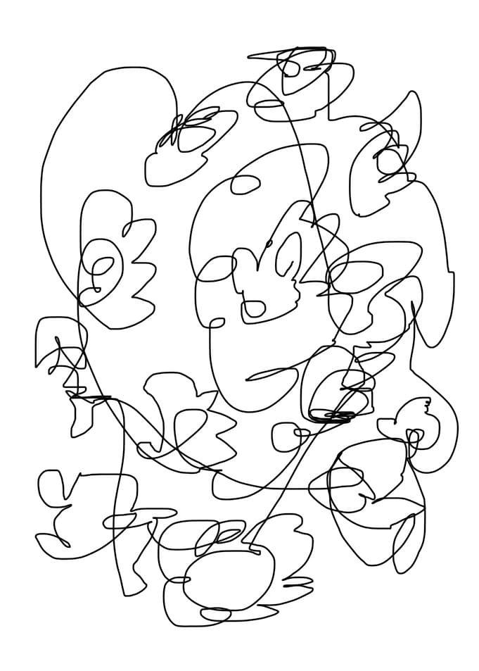 original abstract spiral