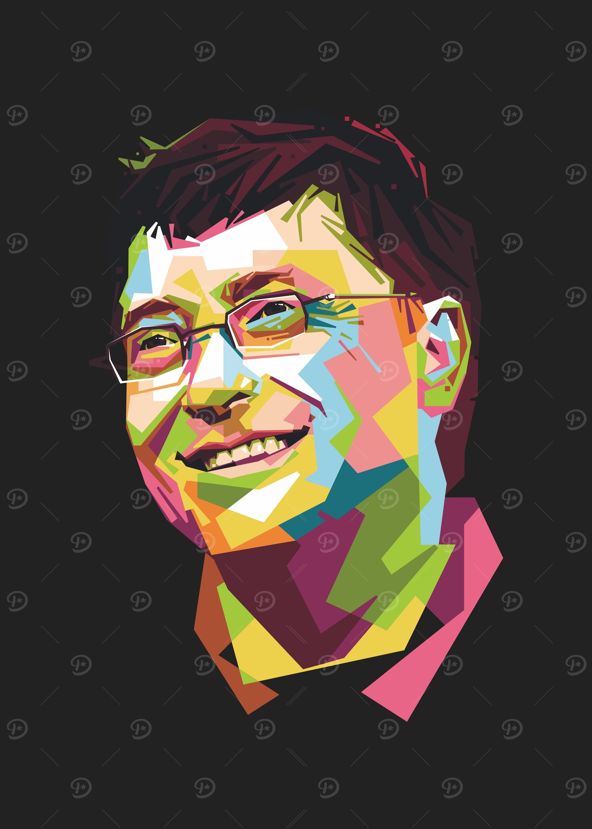 Bill gates WPAP art