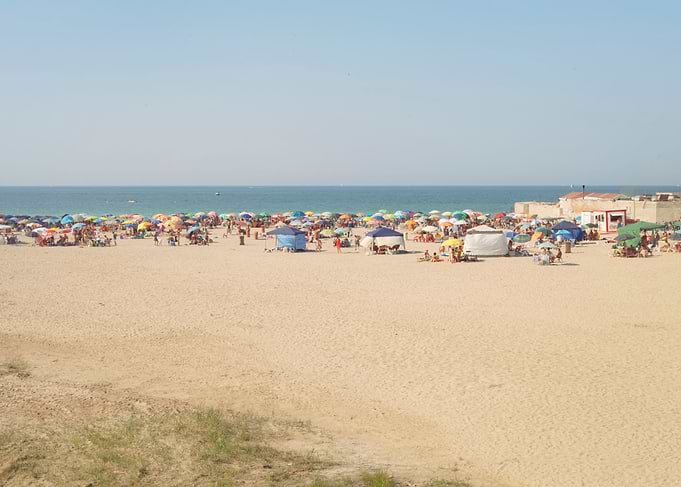 Seashore far view