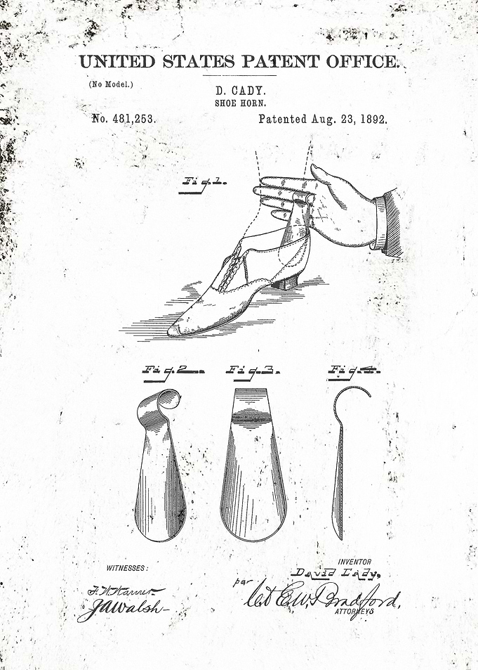 Shoe Horn Patent