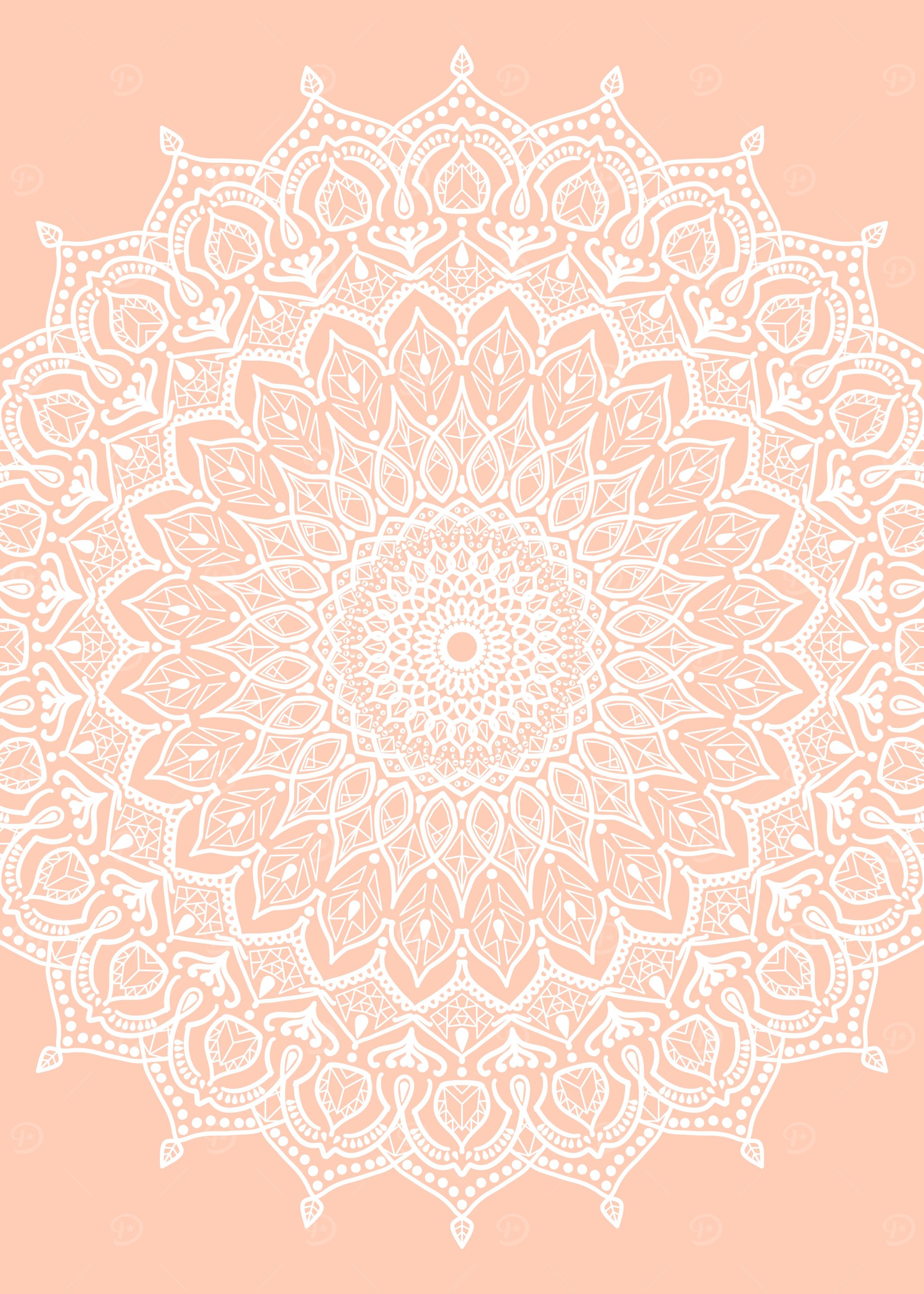 Apricot Mandala