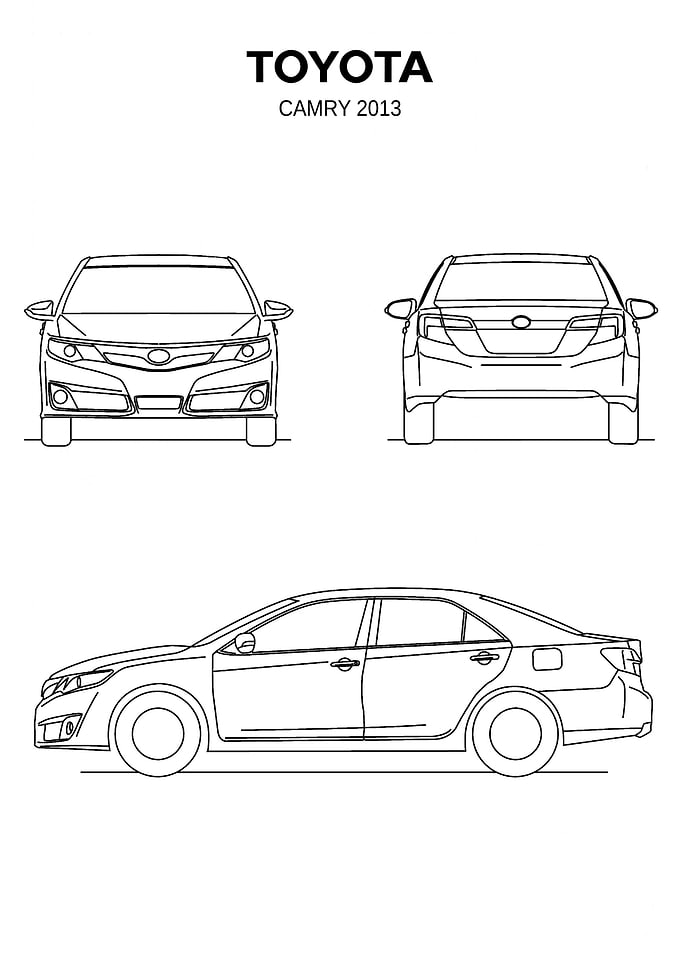 BNW Toyota Camry 2013
