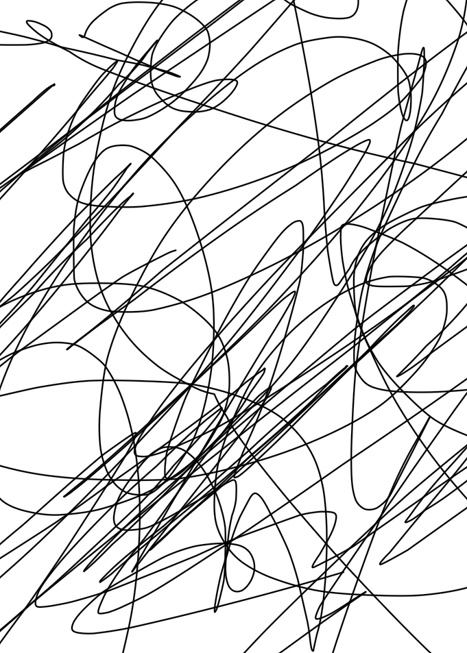 ABSTRACT LINE CURVE PEN