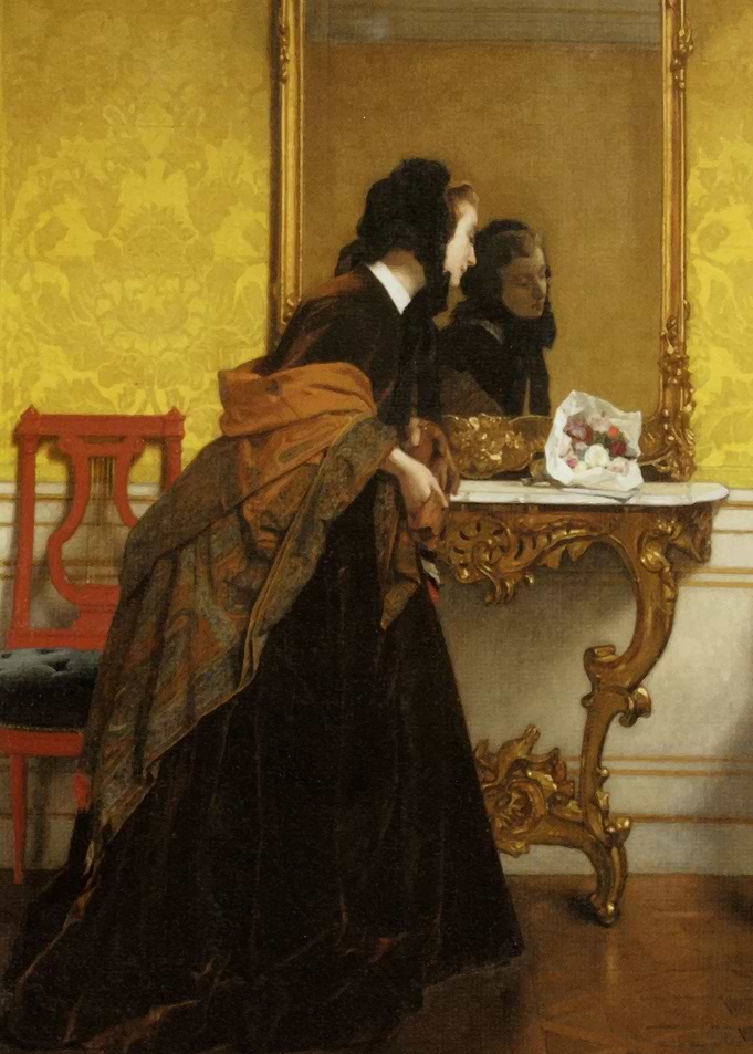 The Bouquet Alfred Stevens