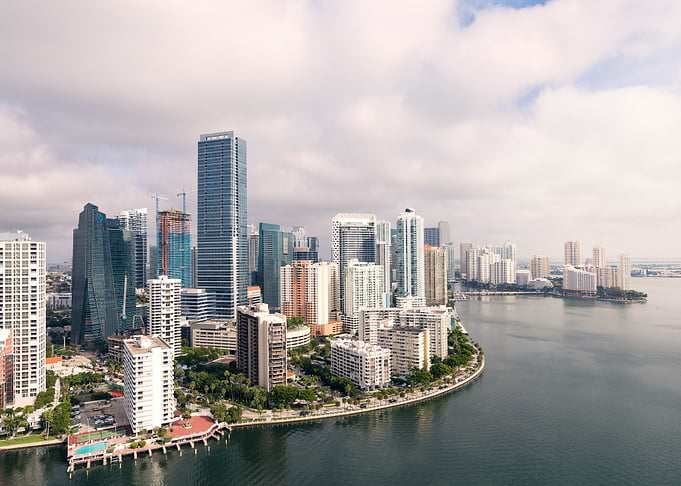 Miami City Skyline USA