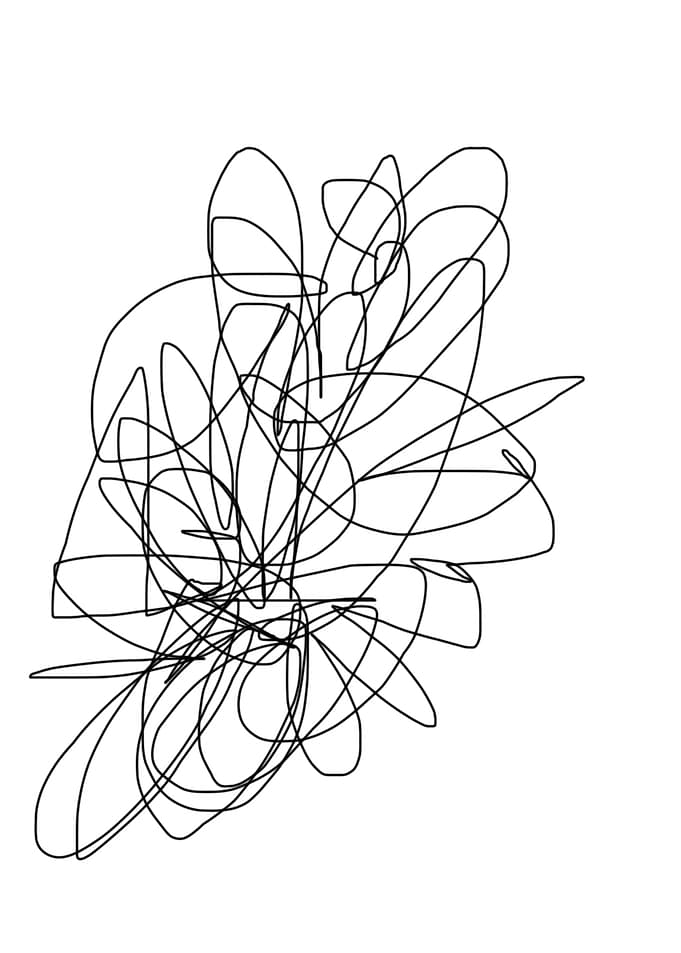 ABSTRACT LINE PEN