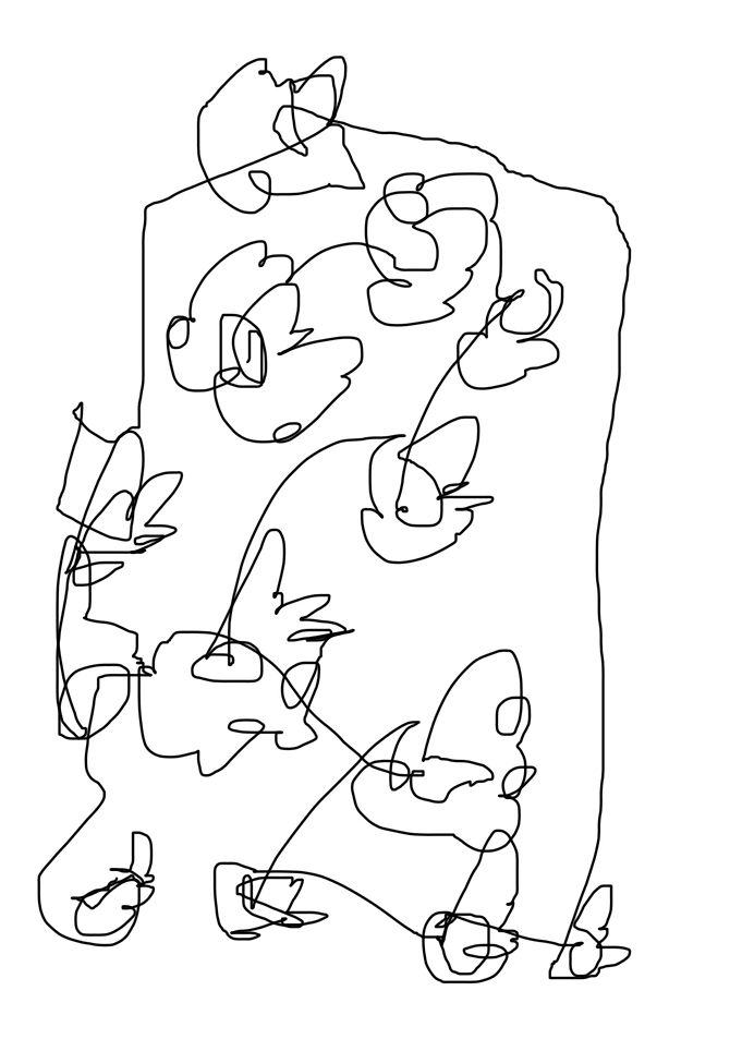 ABSTRACT CURVE PEN