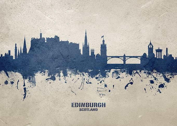 Edinburgh Skyline Scotland