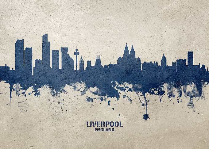Liverpool Skyline England