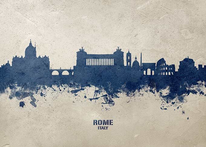 Rome Skyline Italy