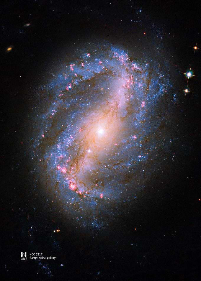 Barred spiral galaxy