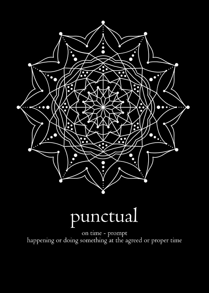 Mandala word punctual