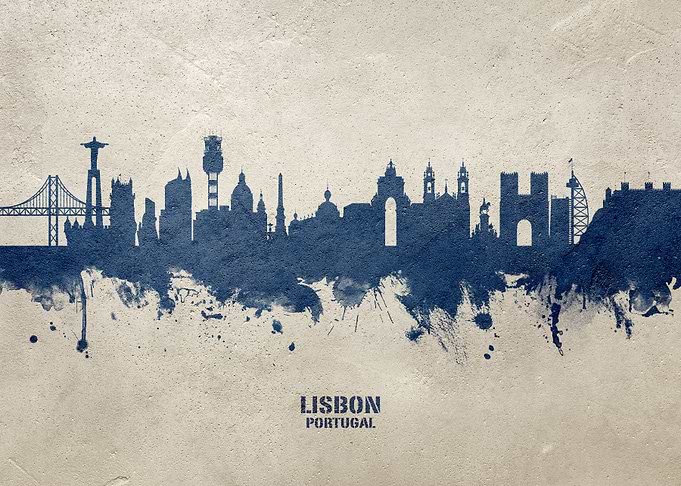 Lisbon Skyline Portugal