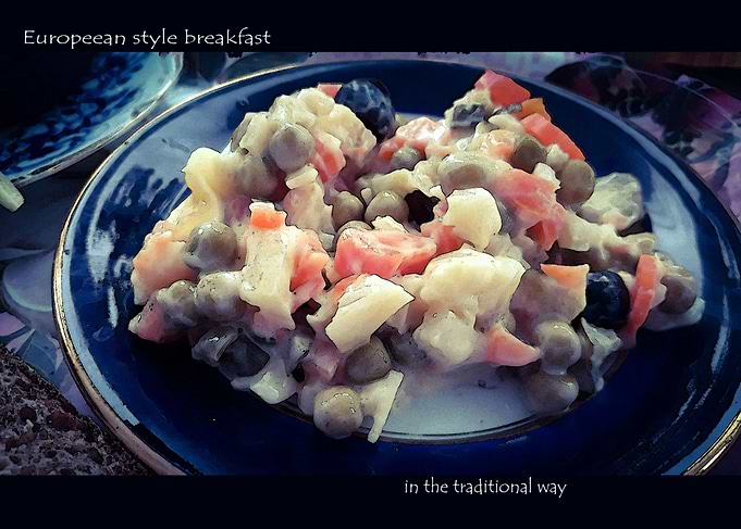 Europeean breakfast